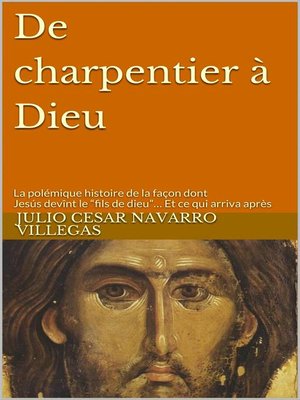cover image of De charpentier à Dieu